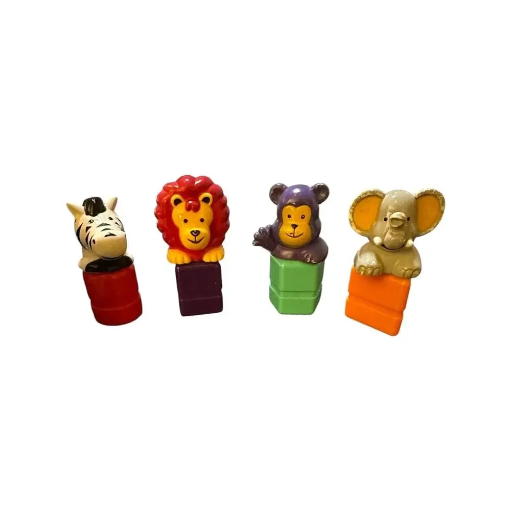 Toy Car & Animals Shapes Colors Set